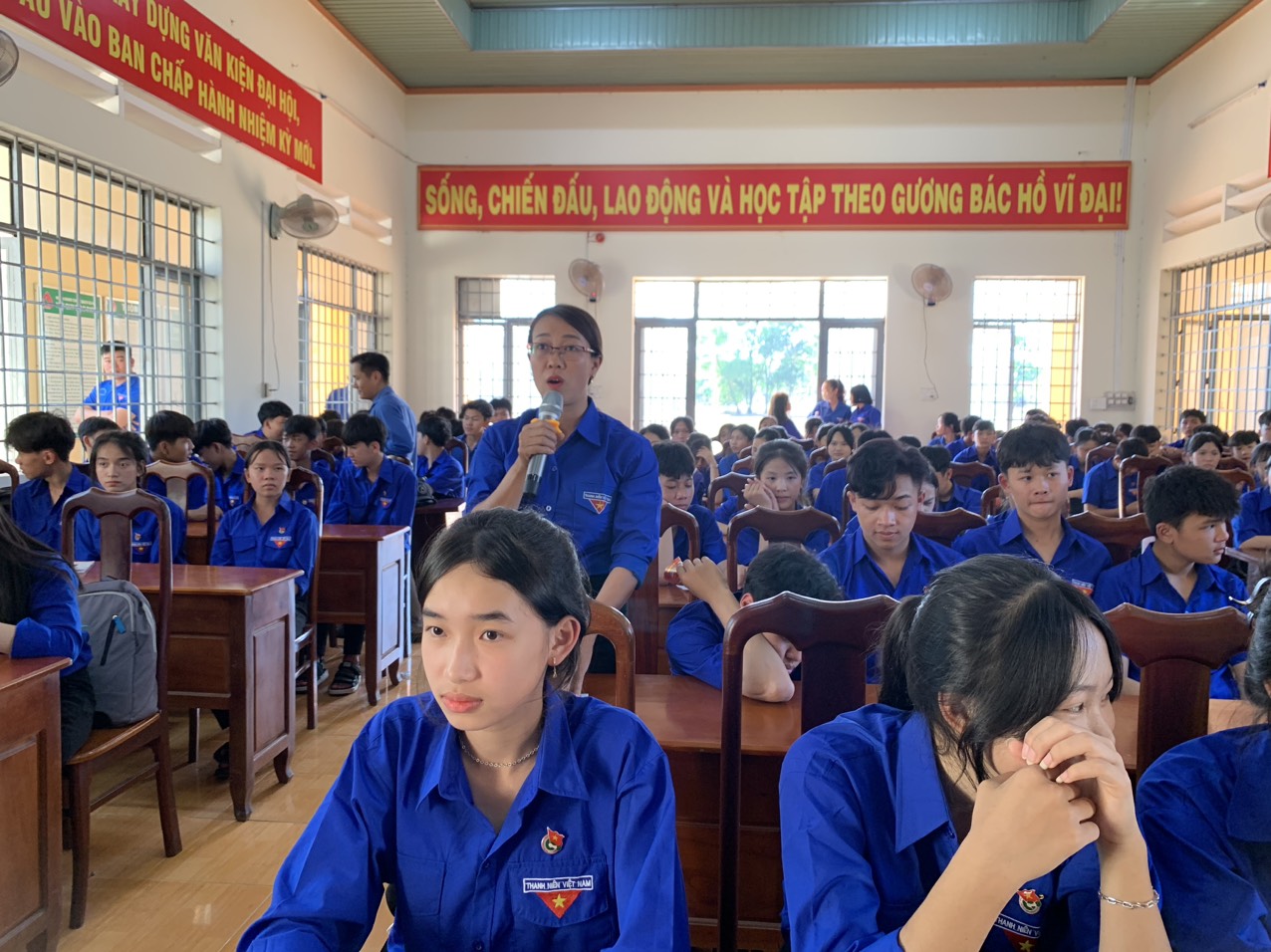 Chương trình đối thoại giữa Lãnh đạo UBND xã với đoàn viên, thanh niên trên địa bàn xã Phú Xuân